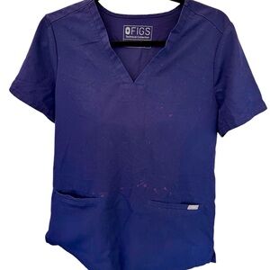 Figs Top CASMA- Navy, Size: Medium